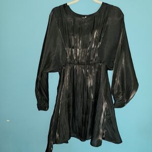 NWT Forever 21 Body Confitted Black Dress size Medium